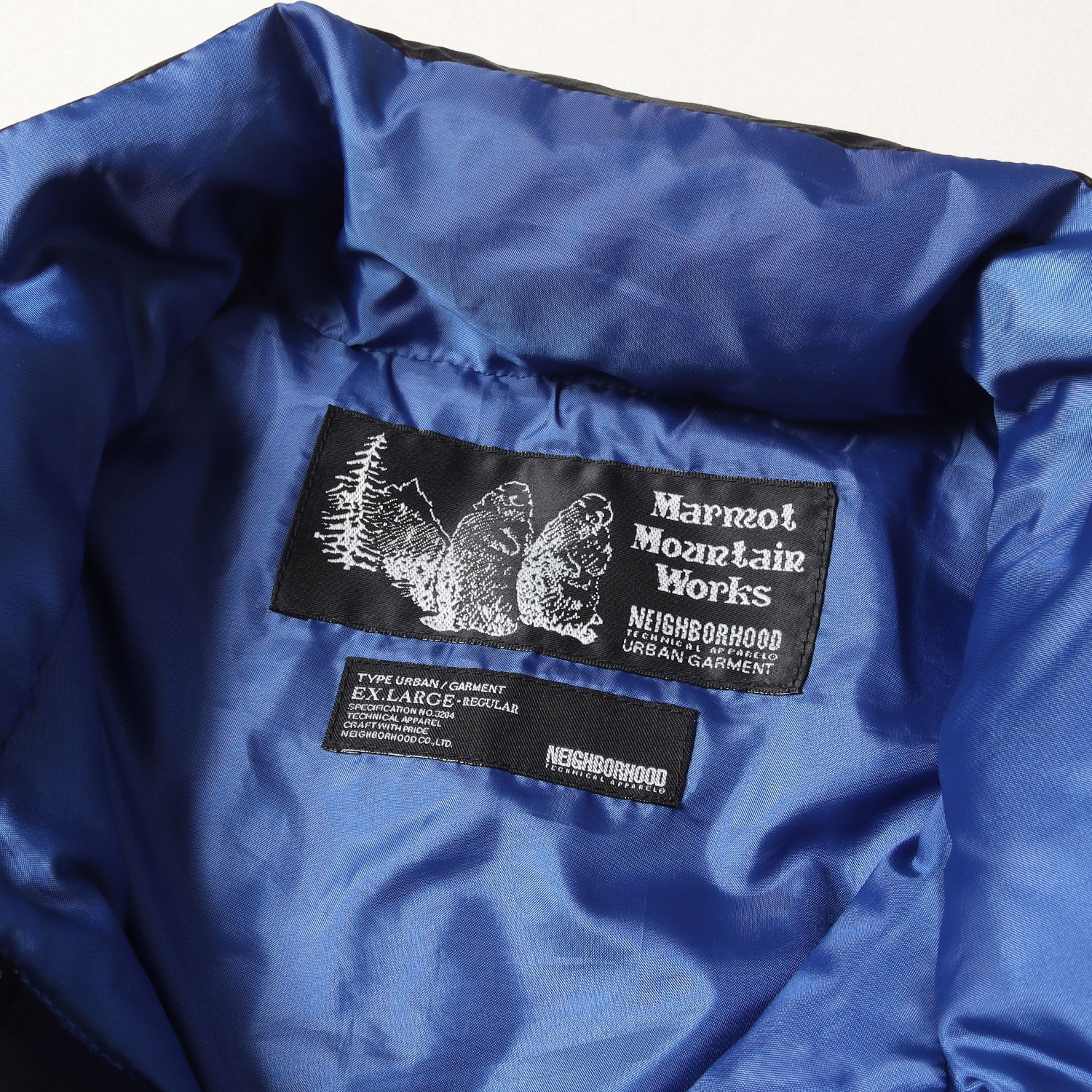 NEIGHBORHOOD Marmot コラボ ダウン ジャケット ネイバーフッド マーモット 別注 VAINL ARCHIVE x Marmot コラボダウンジャケットが国内11月1日より発売