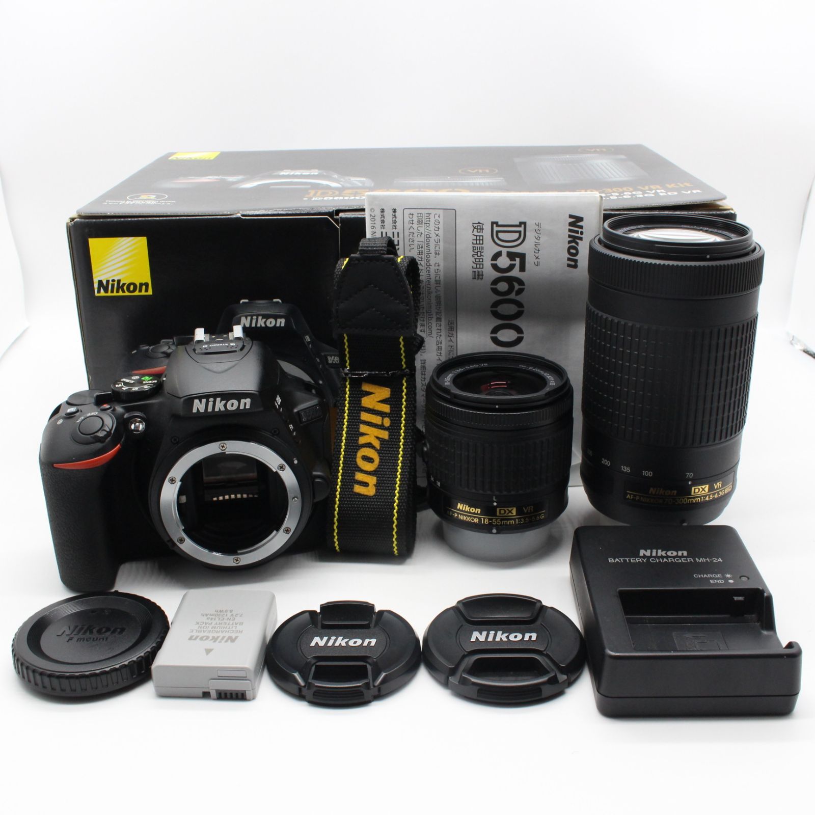 ☆美品☆Nikon D5600 ダブルズームキット ショット数 998回 - メルカリ