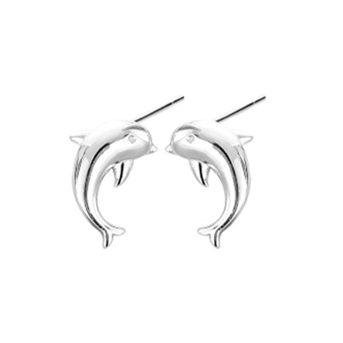 廃番・希少】 イルカ ピアス SILVER 925 ご家庭用梱包】ピアス イルカ