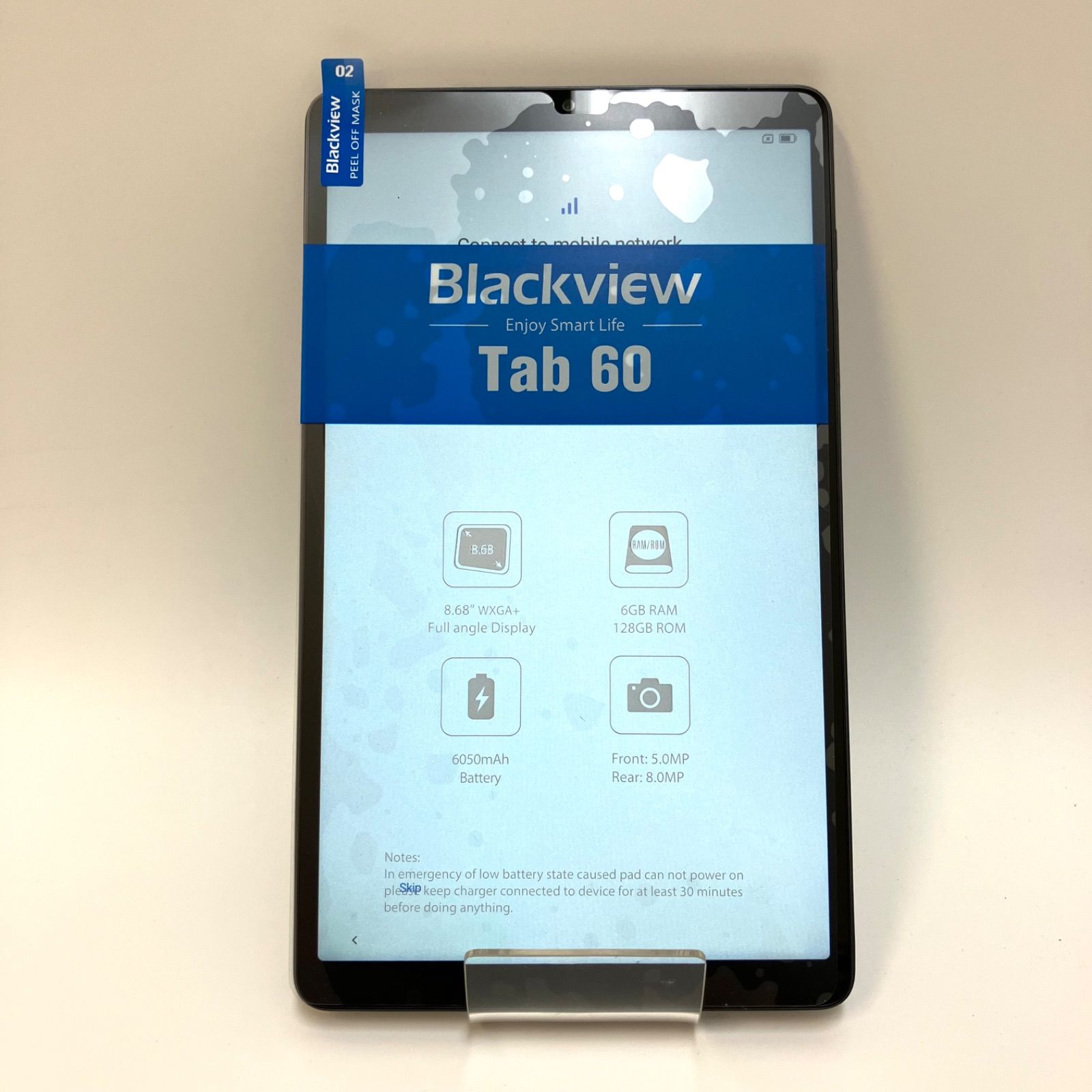 Black view＊美品✨開封済み 未使用品 付属品有 tab60 ブラック