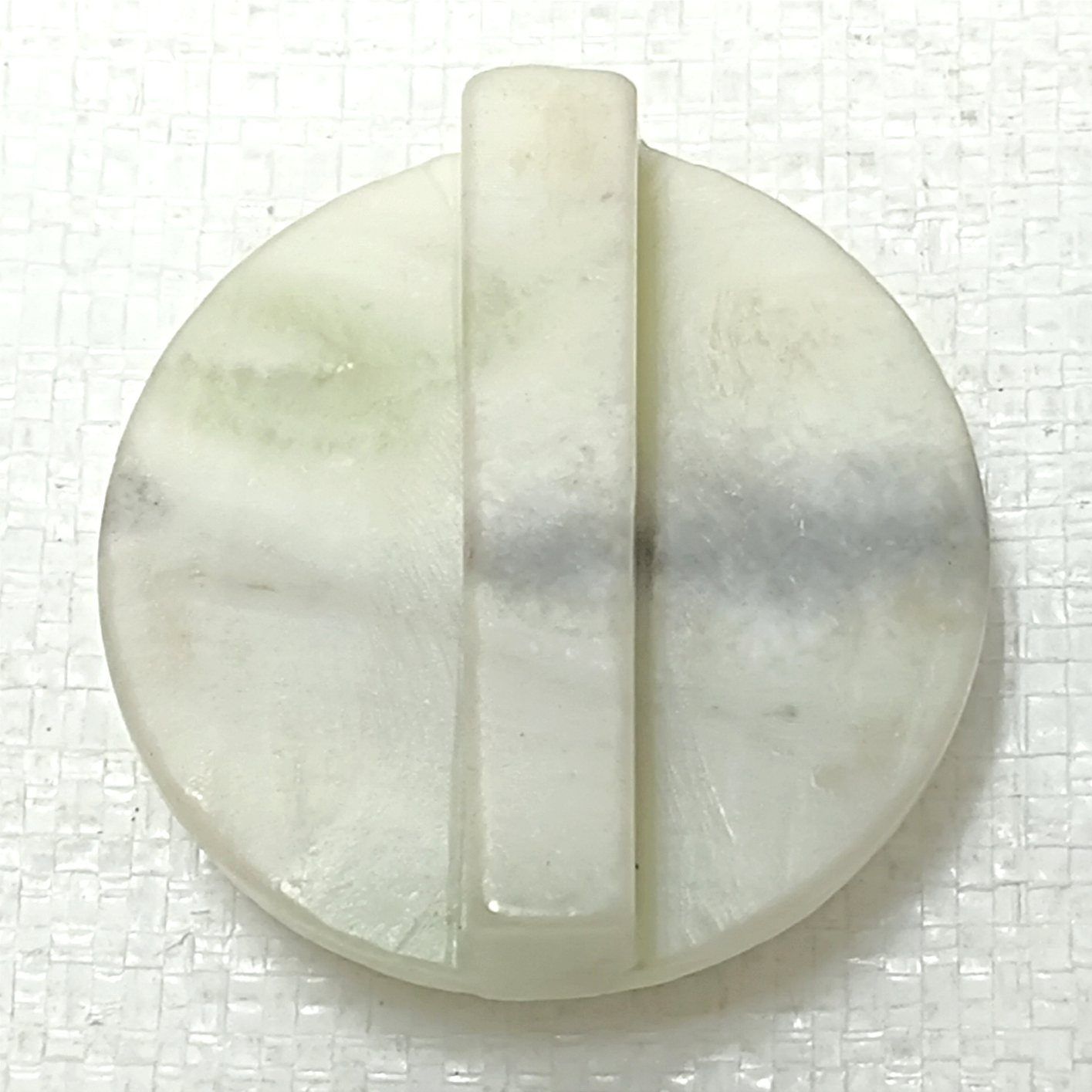 古い 翡翠 根付 ペンダントトップ 神 仁】『翡翠製・細密彫・鳳鳥如意