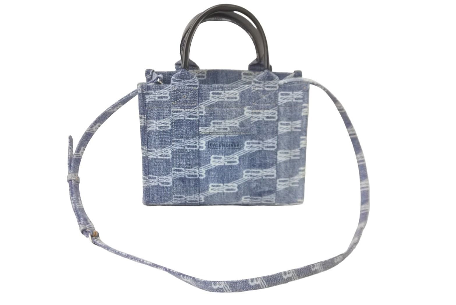 BALENCIAGA バレンシアガ 2WAYトートバッグ ハードウェアXS BBロゴ 