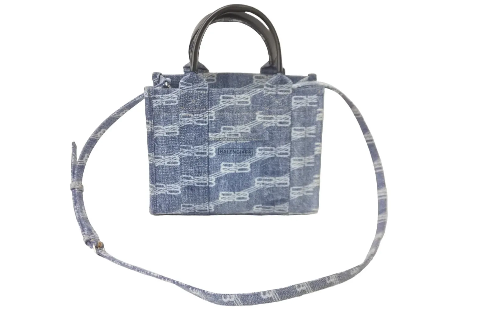 BALENCIAGA バレンシアガ 2WAY ハードウェアXS BBロゴ トートバッグ