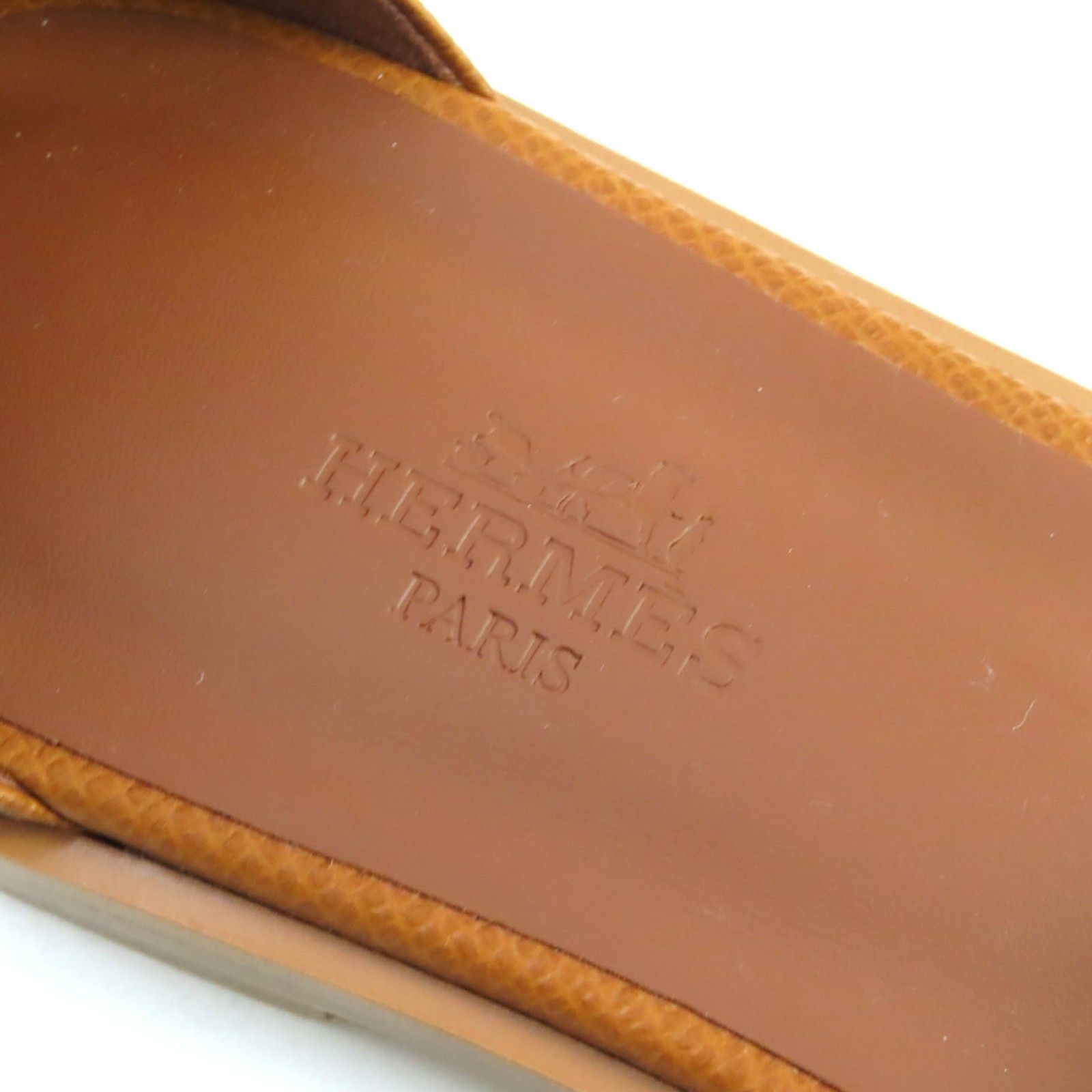 レザーフラット サンダル