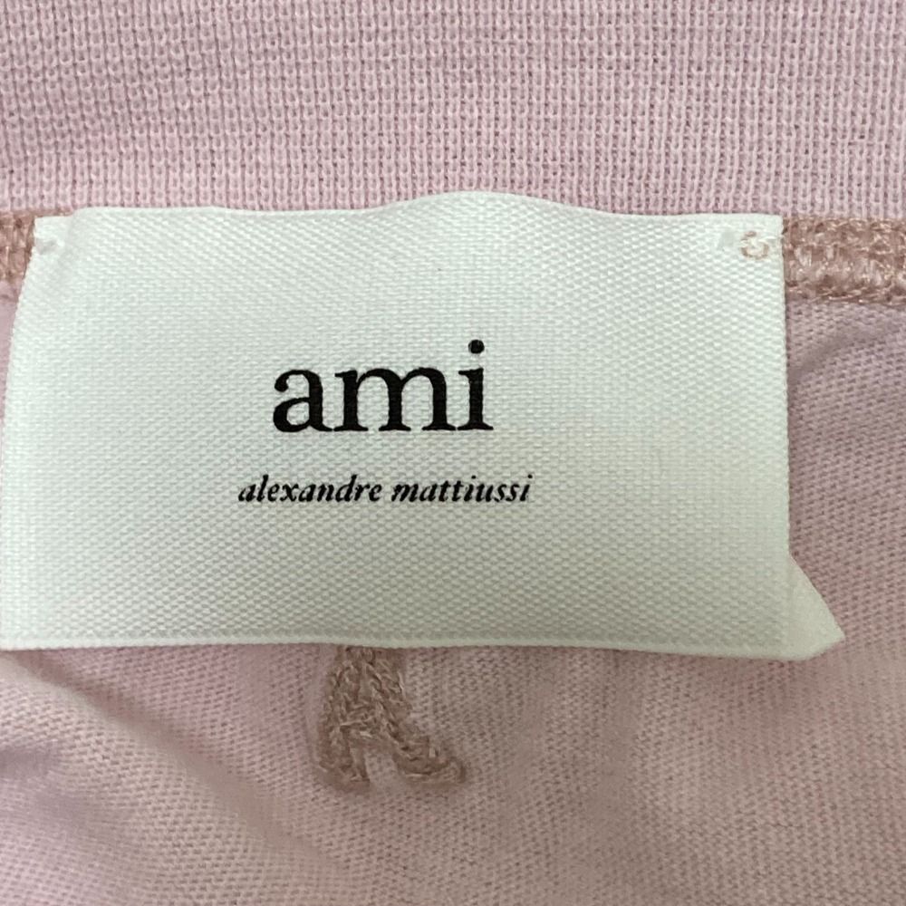 未使用 23AW AMI PARIS アミパリス クルーネック 五分袖  