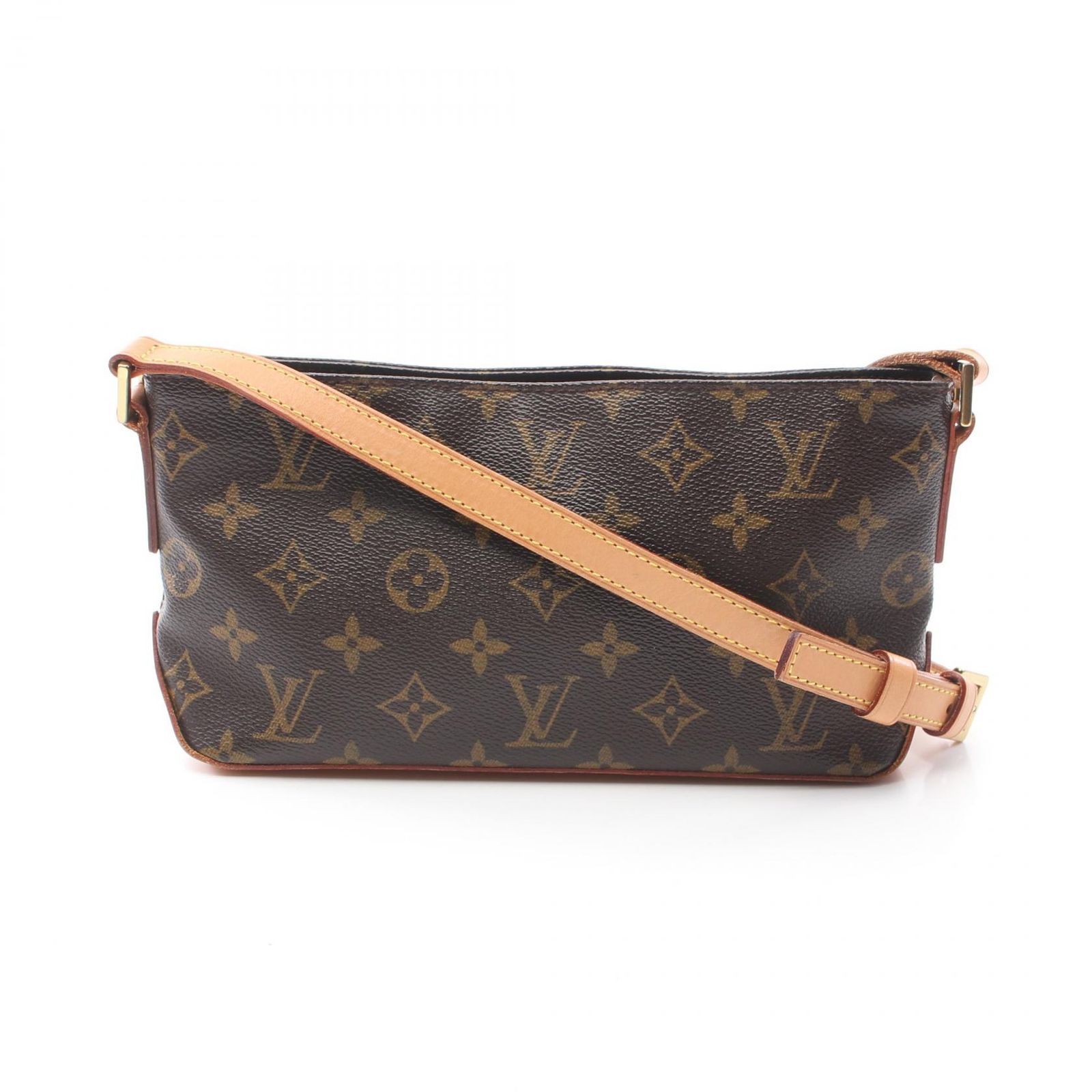 ルイ ヴィトン LOUIS VUITTON ショルダーバッグ トロター M51240 PVCコーティングキャンバス レザー トロター レディース Used A