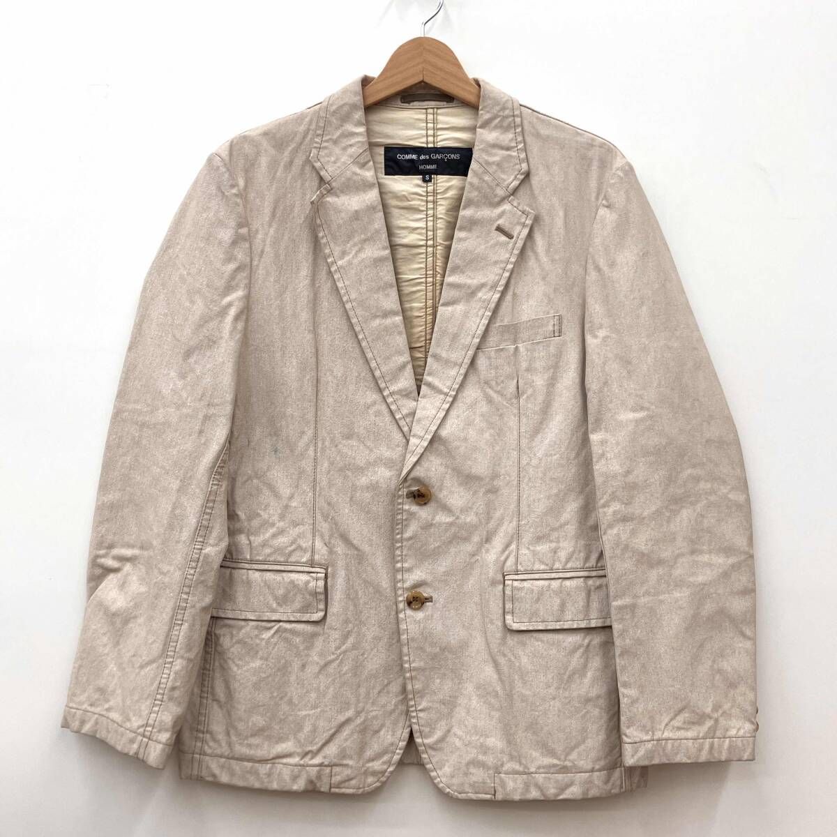 comme des garcons テーラードジャケット Sサイズ COMME des GARCONS コムデギャルソン ジャケット COMME des