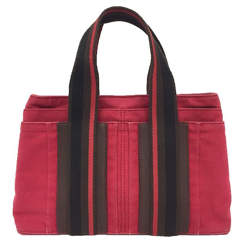エルメス トロカ PM トートバッグ HERMES エルメス トロカオリゾンタルPMトートバッグ キャンバス