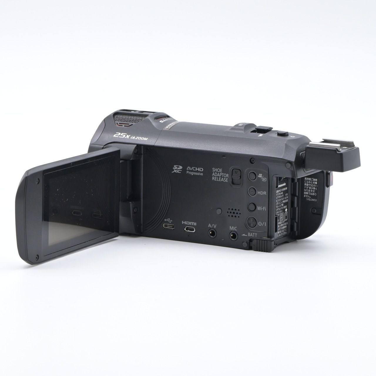 【ジャンク品】Panasonic パナソニック 4K ビデオカメラ VX985M Amazon.co.jp: パナソニック 4K ビデオカメラ VX985M 64GB あと