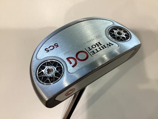 未使用●オデッセイ● WHITE STEEL .#5 パター 34インチ 右利き 中古】 オデッセイ WHITE HOT OG #5 CS 34インチ パター PT
