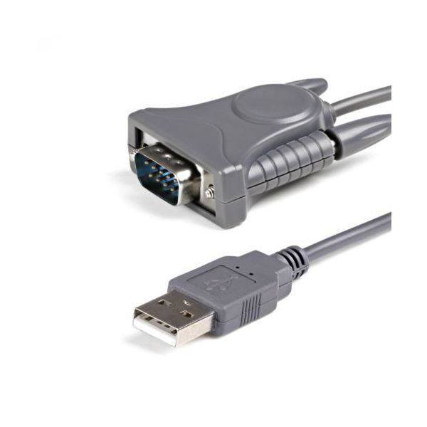 StarTech.com USB-RS232Cシリアル変換ケーブル DB9-DB25変換コネクタ付き ICUSB232DB251本