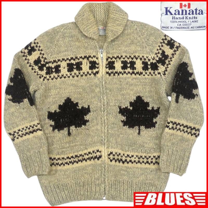 カウチン セーター kanata ニット XXL カナダ製 カナタ HN1897