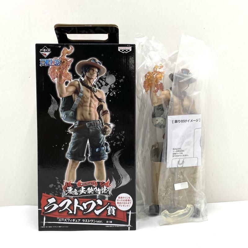 中古】【開封】エース ラストワンver. 「一番くじ ワンピース
