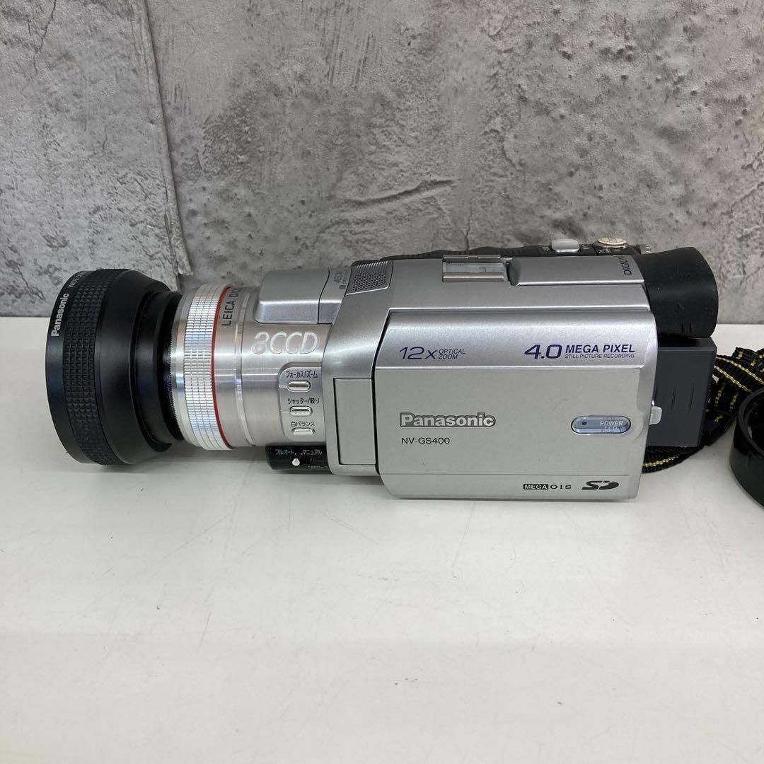 Panasonic NV-GS400 ビデオカメラ 4.0メガピクセル動作確認済 人気