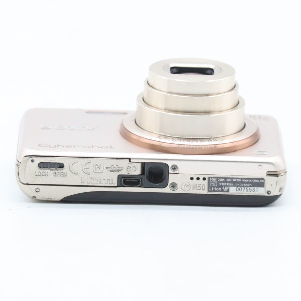  Sony サイバーショット DSC WX 200 ゴールド 500 コンパクトデジタルカメラ デジタルカメラ