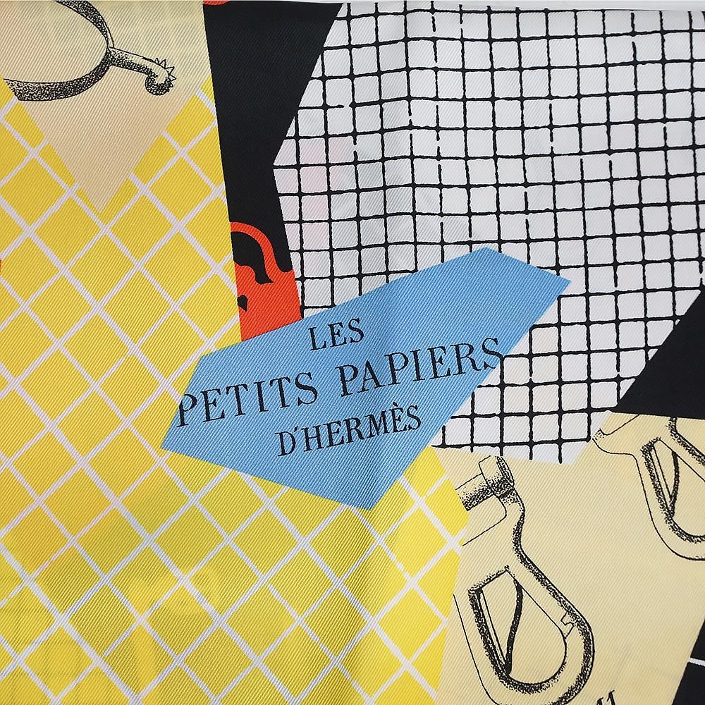 エルメス カレ 70 レ プティ パピエ LES PETITS PAPIERS スカーフ