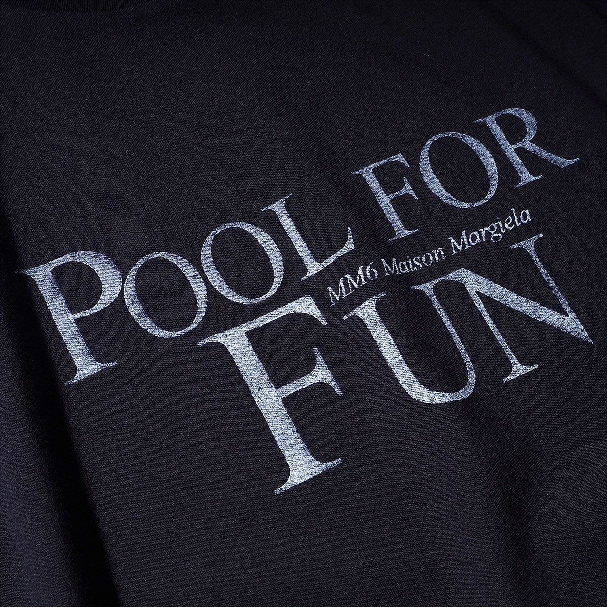 即発 MM6 エムエムシックス Tシャツ SH0GC0044 POOL FOR FUN MM6 エムエムシックス メゾンマルジェラ Tシャツ SH0GC0044
