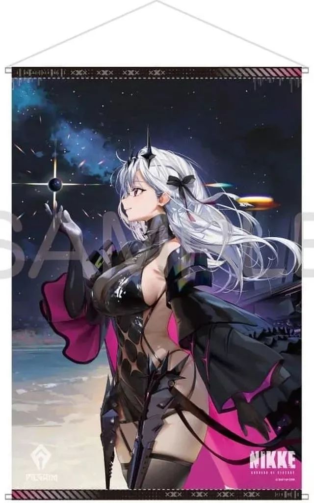 勝利の女神 NIKKE モダニア 着物 B2タペストリー 中古】タペストリー モダニア:セカンド・アフェクション B2