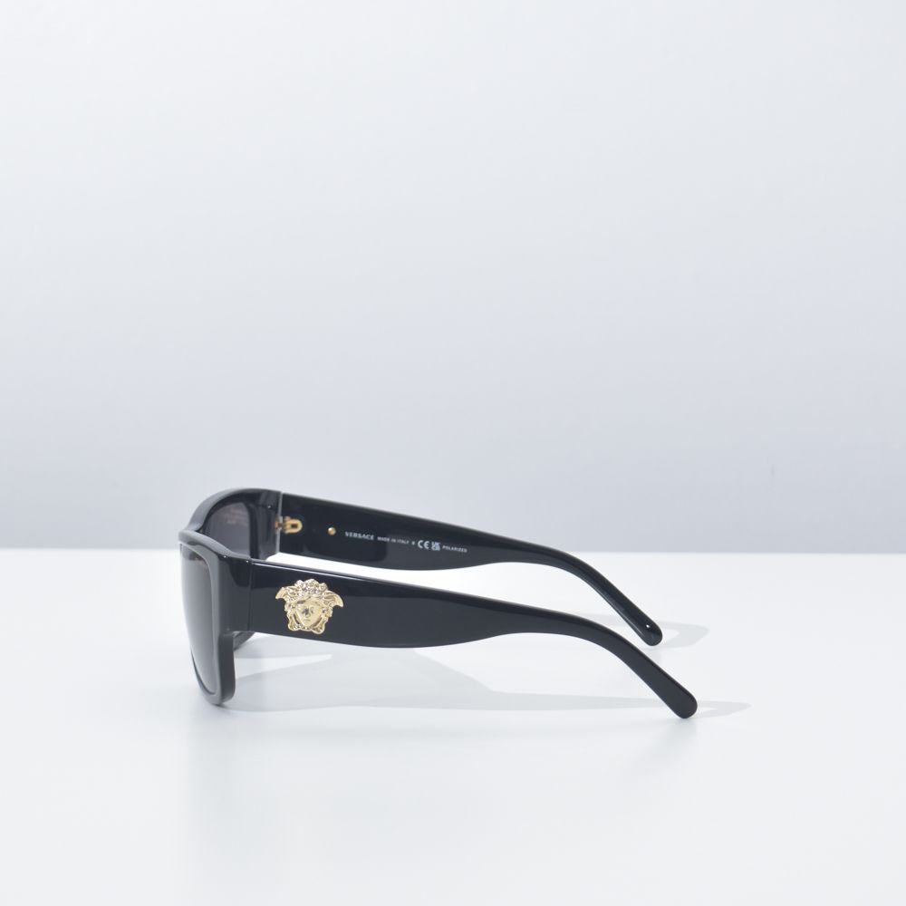 ヴェルサーチ サングラス メデューサ ブラック レディース 4275 Versace sunglasses VE4275 GB1/87 Acetate Black - Gold Black