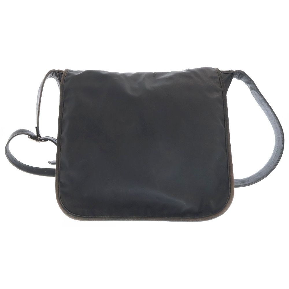 CHROME HEARTS (クロムハーツ) MAIL BAG ナイロンプレーンメールバッグ ショルダーバッグ ブラック