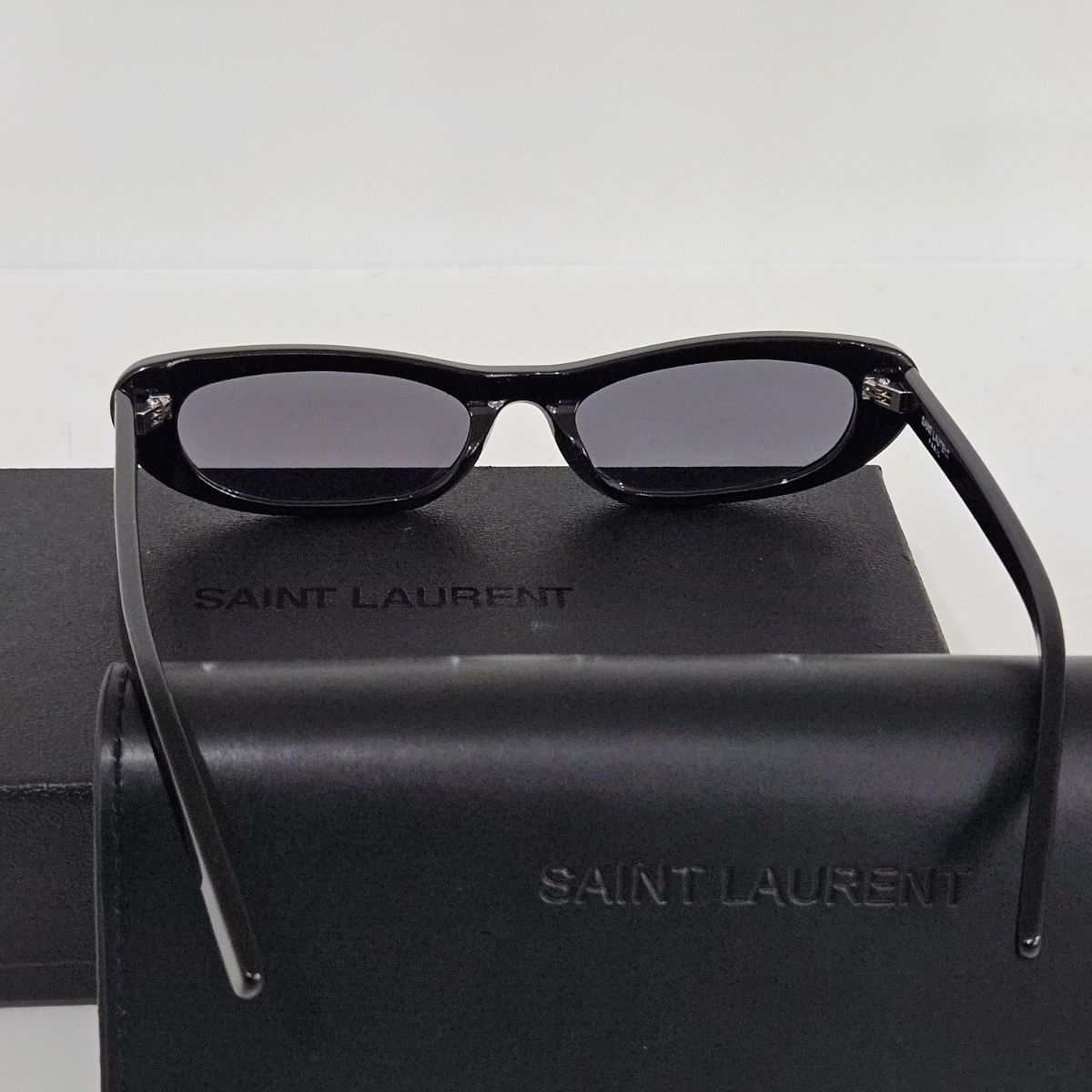 SAINT LAURENT SL 557 BLACK サングラス 常田大希 着用 - メルカリ