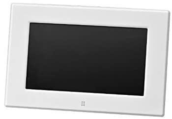 GREENHOUSE デジタルフォトフレーム 7インチ ホワイト GH-DF7Z-WH