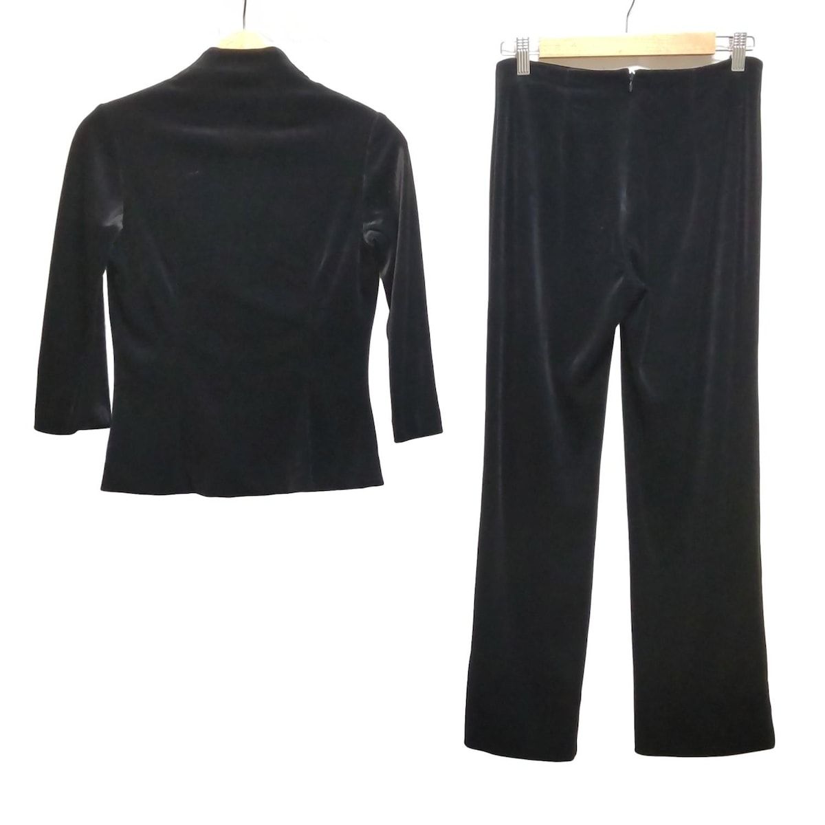 Sybilla シビラ レディースパンツセットアップ レディース - 黒 ベロア