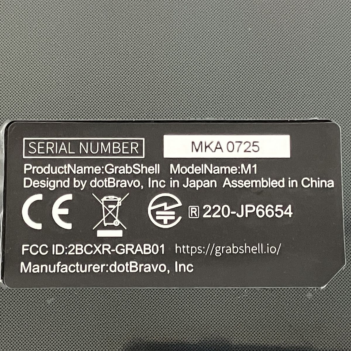 dotBravo GrabShell M1 変形キーボード PC周辺機器 ♥ Y10250388