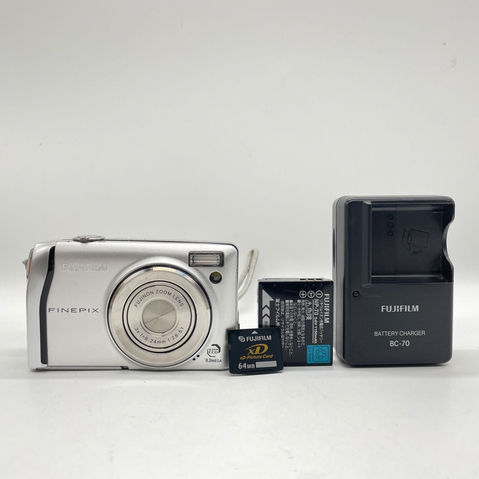 動作品 転送特典無料あり FUJIFILM FINEPIX F40fd デジタルカメラ デジカメ コンデジ メーカー FUJIFILM