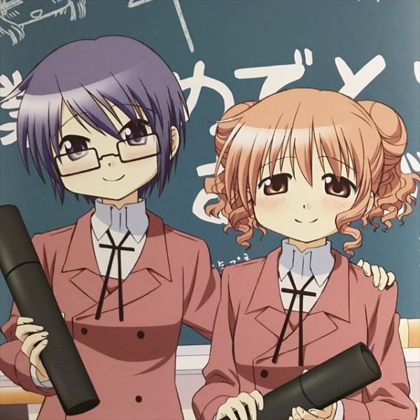 X1440 ◇ひだまりスケッチ 沙英 ヒロ 卒業編 HMV特典 A3サイズ