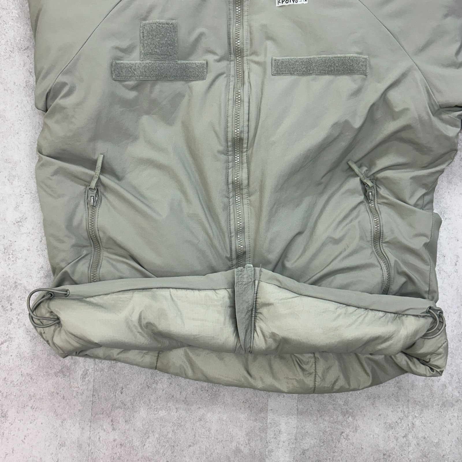 米軍 実物 ECWCS GENⅢ LEVEL7 プリマロフト PRIMALOFT 長袖 ダウン 
