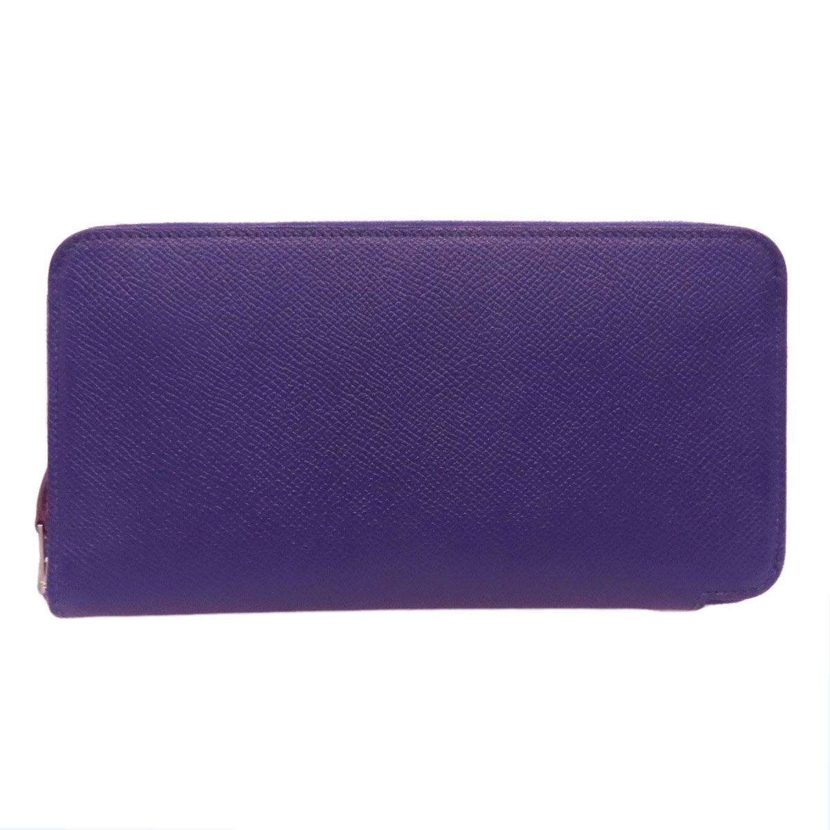 HERMES エルメス アザップシルクイン ロング シルバー金具 長財布 小銭入れあり エプソン レディース