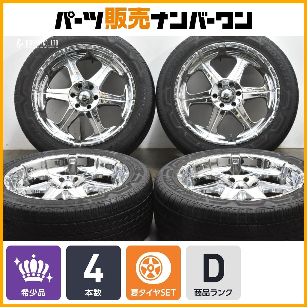 希少サイズ】ジオバンナ 22in 9.5J +35 PCD135 6穴 DURATURN MOZZO STX