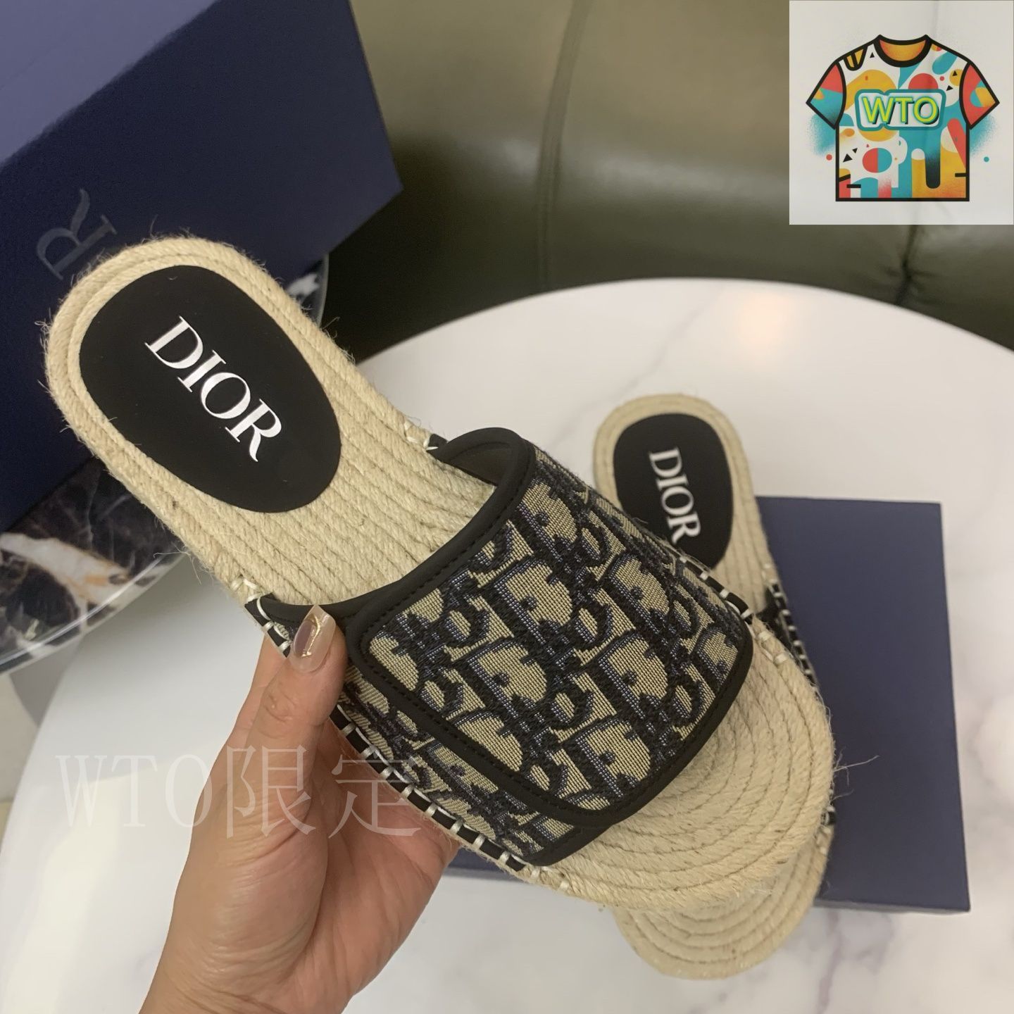 DIOR ディオール メンズ スリッポン サンダル03 - メルカリ
