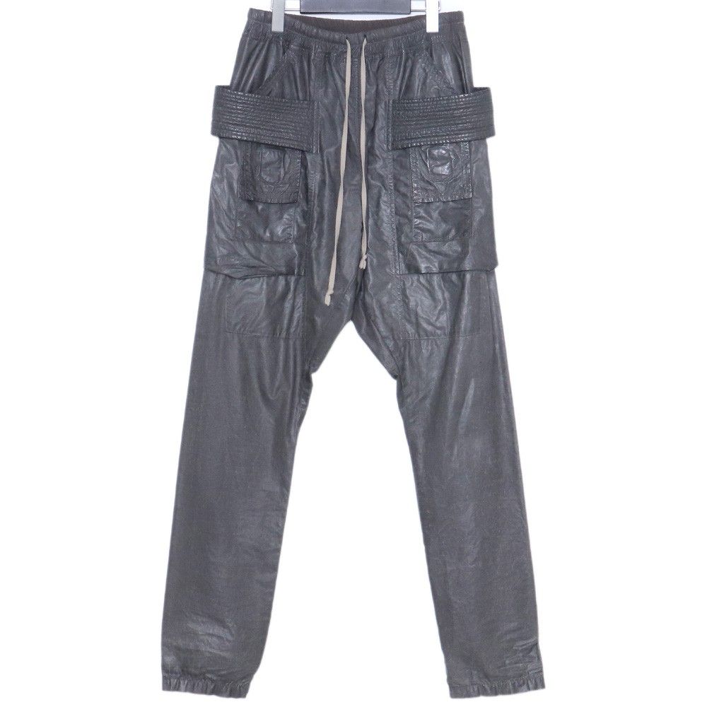 RICK OWENS DRKSHDW クリーチカーゴ　デニム パンツ RICK OWENS DRKSHDW クリーチカーゴパンツ XSサイズ グレー