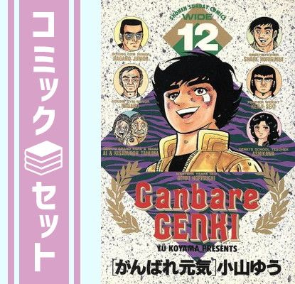 【セット】がんばれ元気全12巻完結(ワイド版)  小山 ゆう
