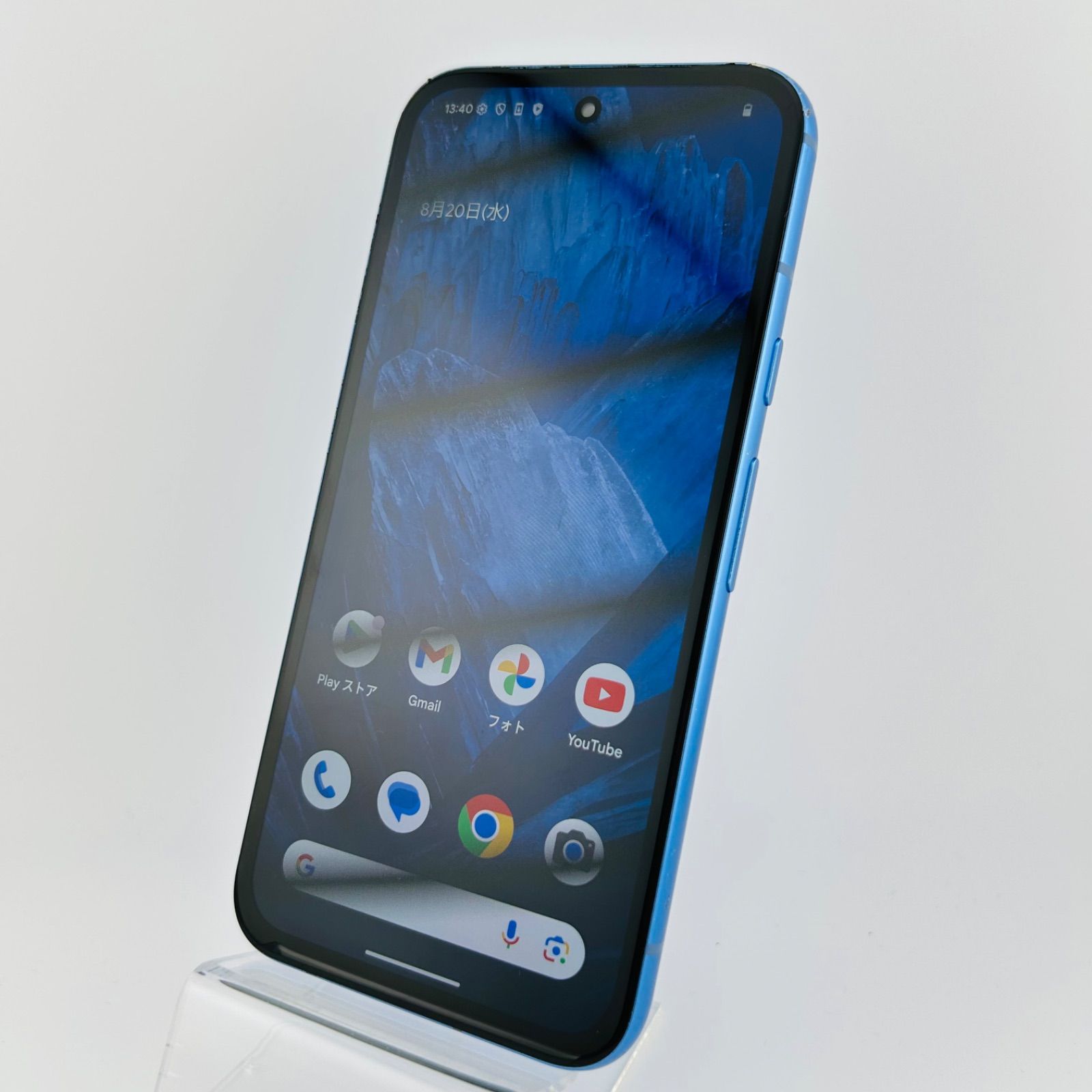 Google Pixel 8️⃣a 青 中古品 バッテリー良好 Google Pixel 8a 128GB ブルー SIMフリー(sim