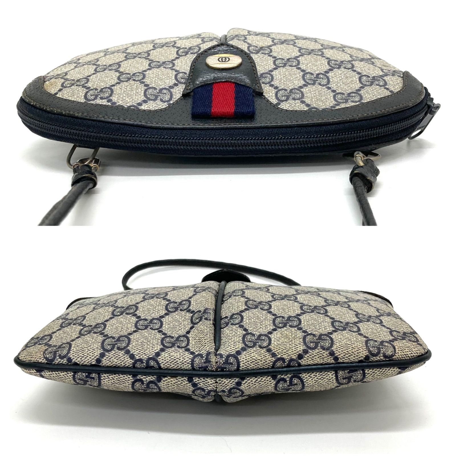 レディース GUCCI シェリーライン ショルダーバッグ オールドグッチ