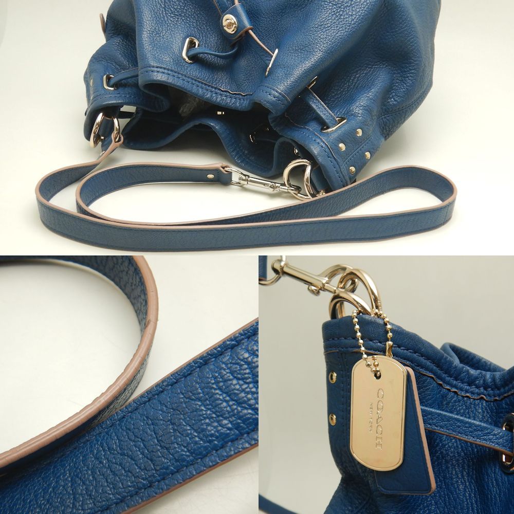 COACH コーチ 巾着ショルダー 2WAY 34988 ショルダーバッグ