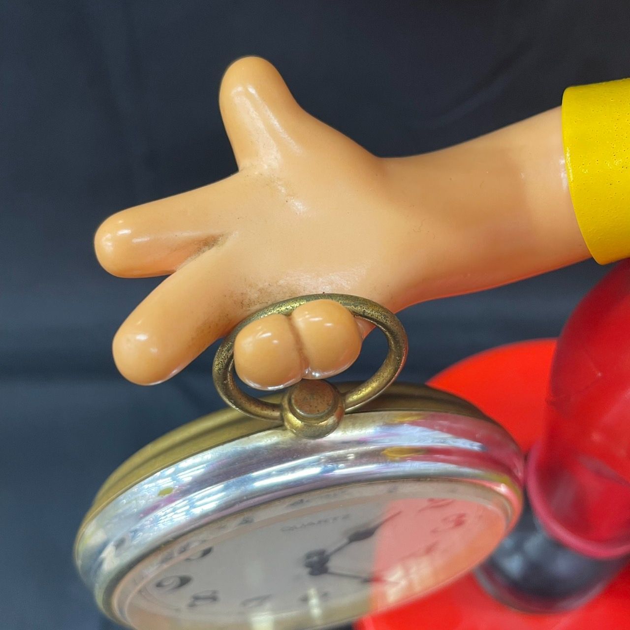 【超希少】不二家 ペコちゃん ウォッチングペコちゃん 懐中時計 人形 フィギュア 参考価格】不二家 当選品 ウォッチング ペコちゃん 懐中時計