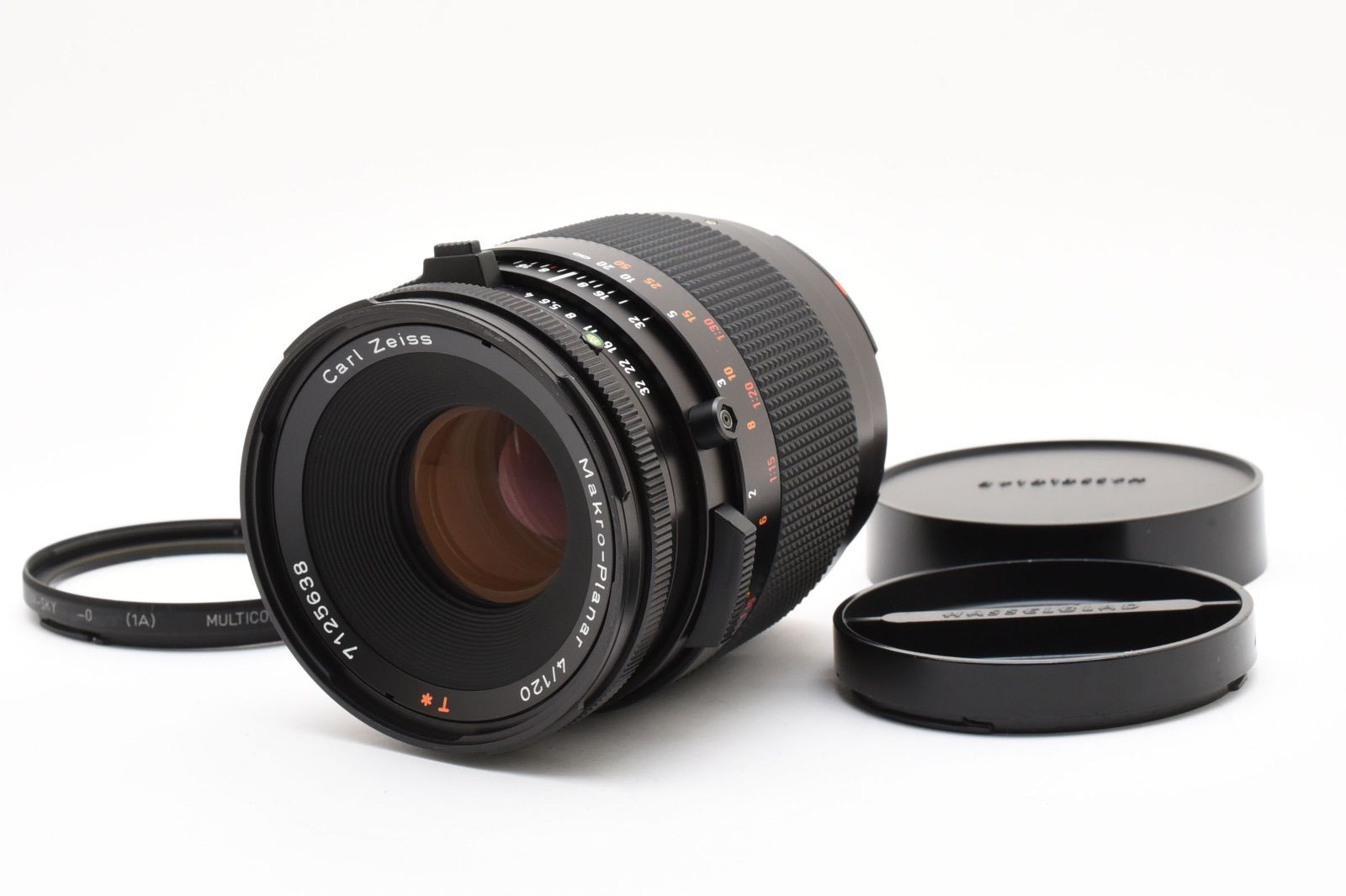 上 HASSELBLAD Carl Zeiss Makro-Planar T* CF 120mm F4 ハッセルブラッド 中判フィルムカメラ レンズ ＃2517