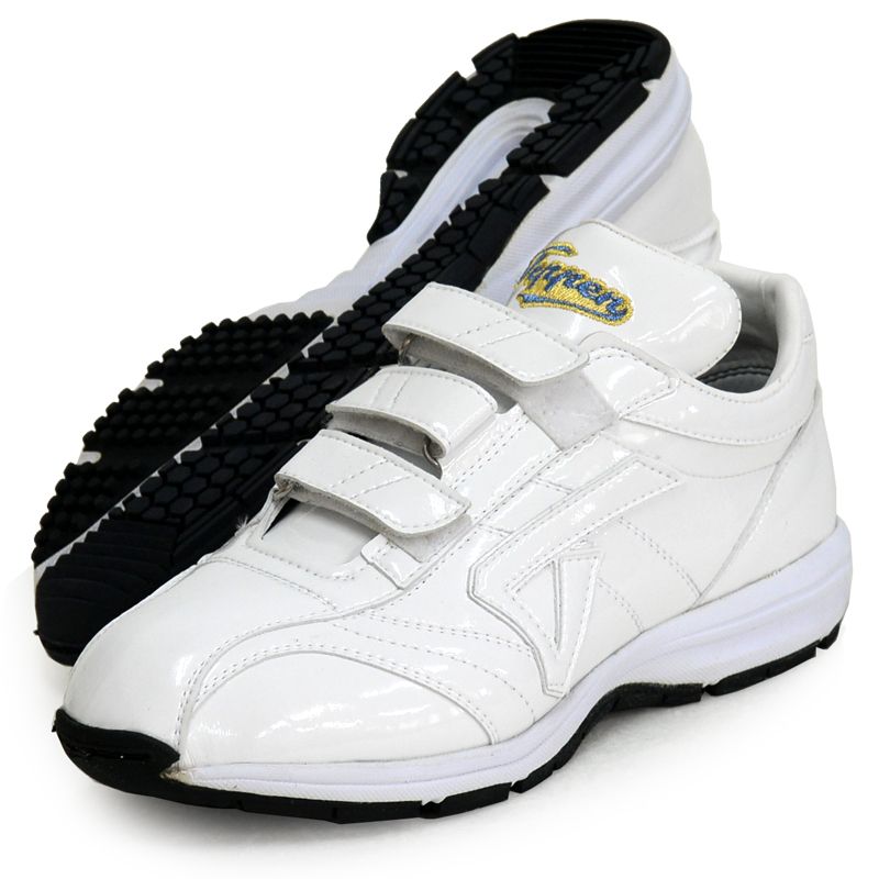 テッペン Teppen てっぺん オーダートレーニングシューズ セレクトモデル TS-5型 野球 トレシュー 練習 部活 25SS TS-5テッペンベルトトレシ シロ