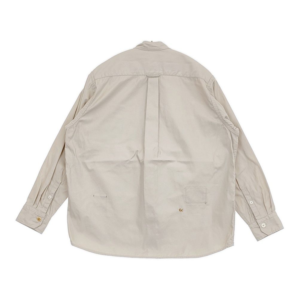 【45R】薄バックサテンの908ニームシャツ 45R薄バックサテンの908ニームシャツ: WOMEN｜45R