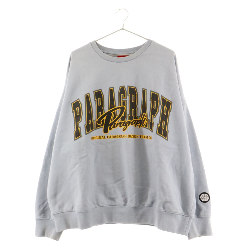 Paragraph (パラグラフ) 21AW BARCODE SWEATSHIRT バーコードスウェットトレーナー ブルー - メルカリ