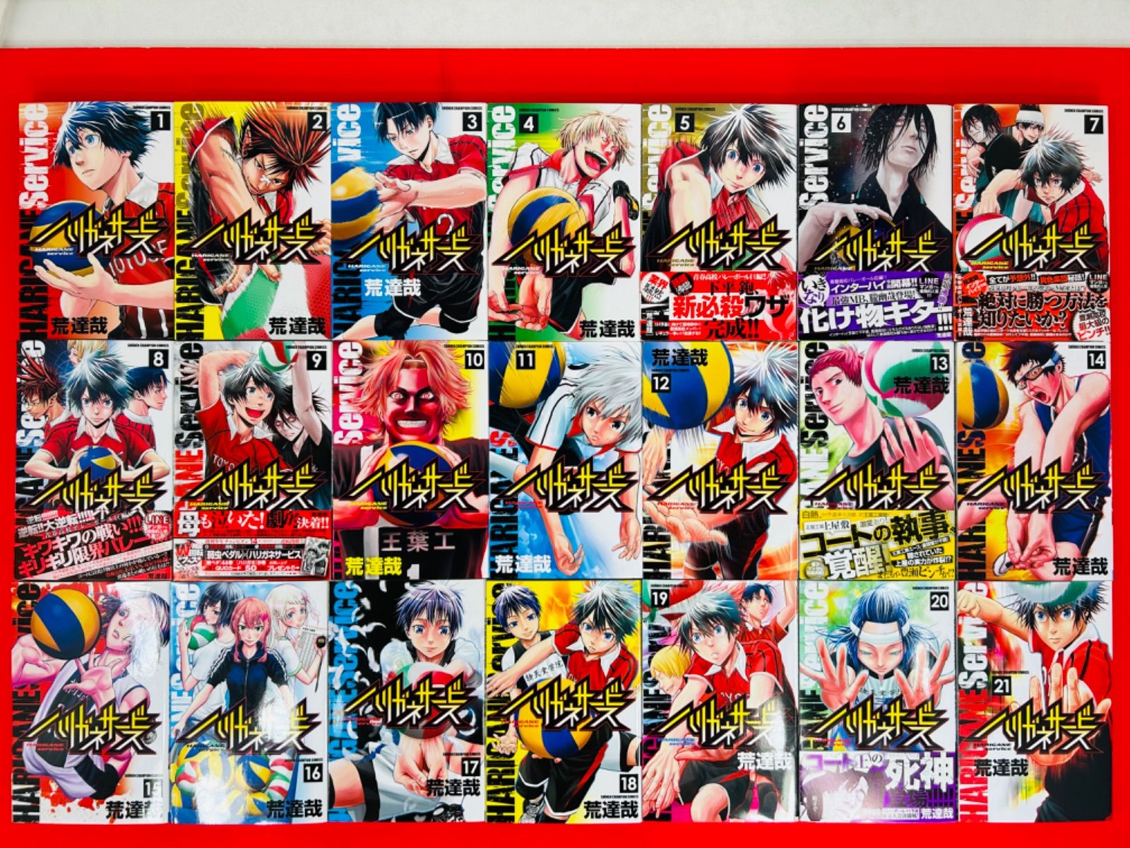 漫画コミック【ハリガネサービス 1-24巻＋ACE 1-24巻・全巻完結