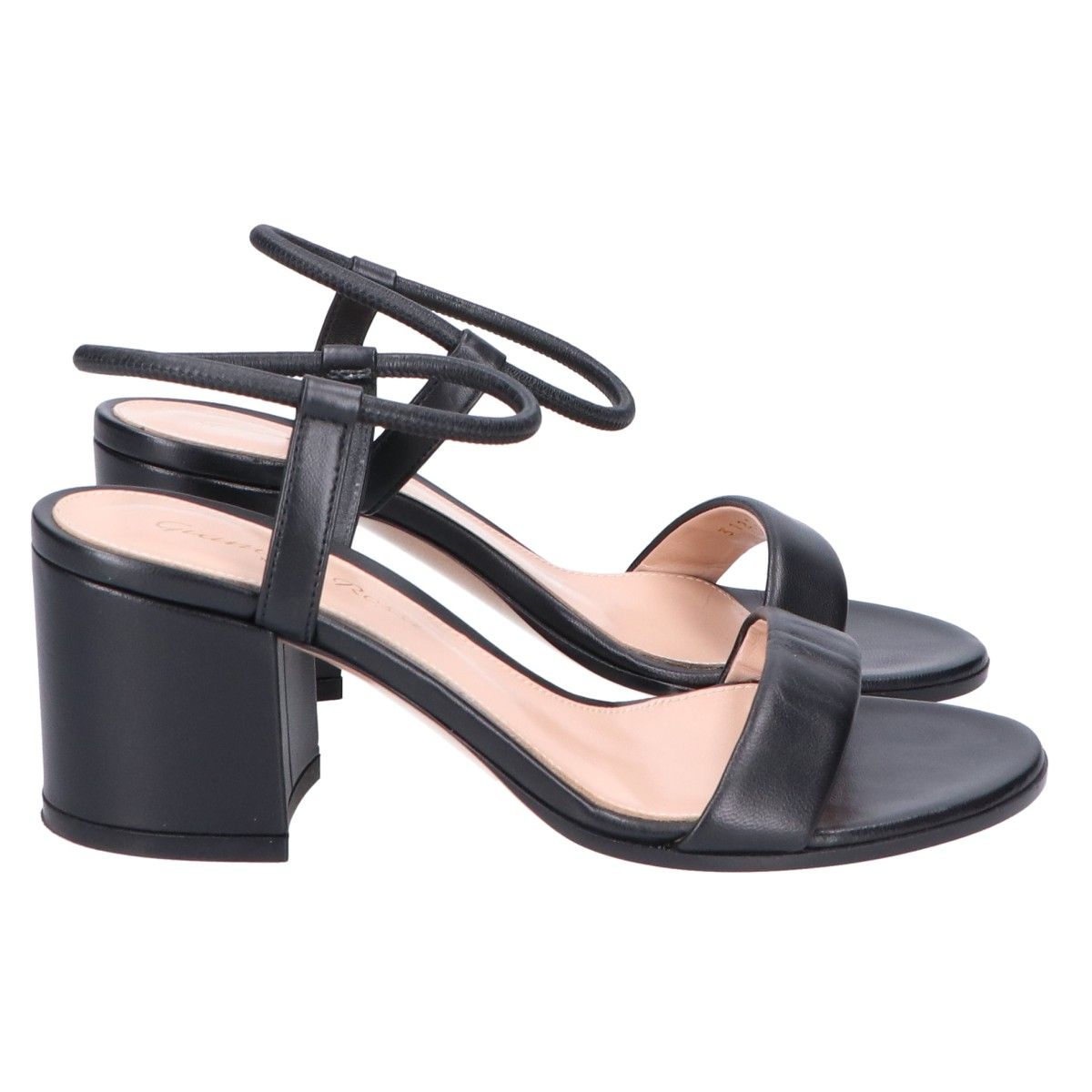 Gianvito Rossi ジャンヴィトロッシ 【美品】31296 NADIA 60 アンクル 