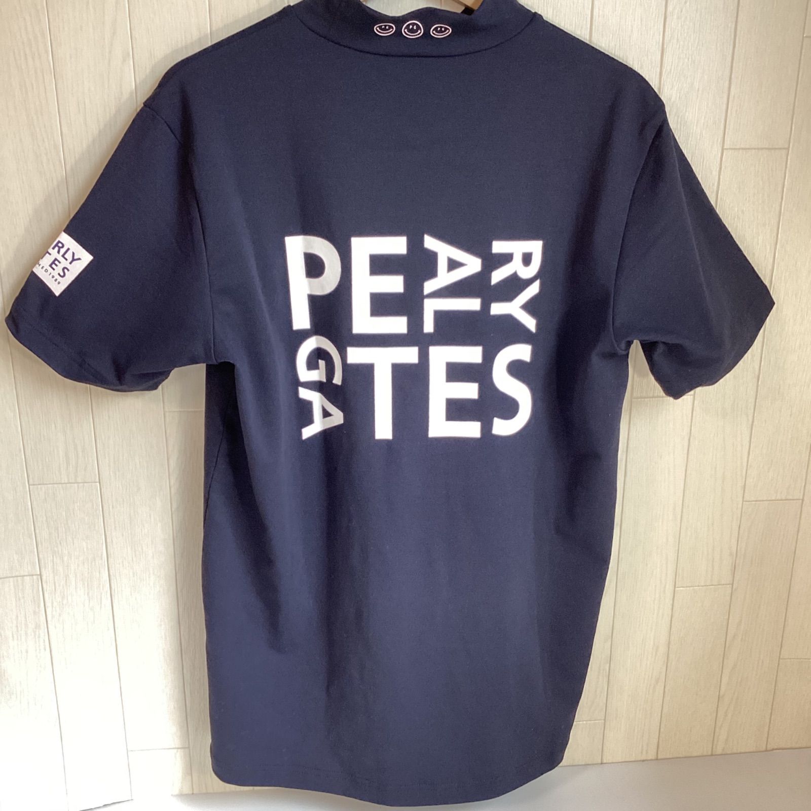 パーリーゲイツ PEARLY GATES モックネック 半袖シャツ (6) …e.s