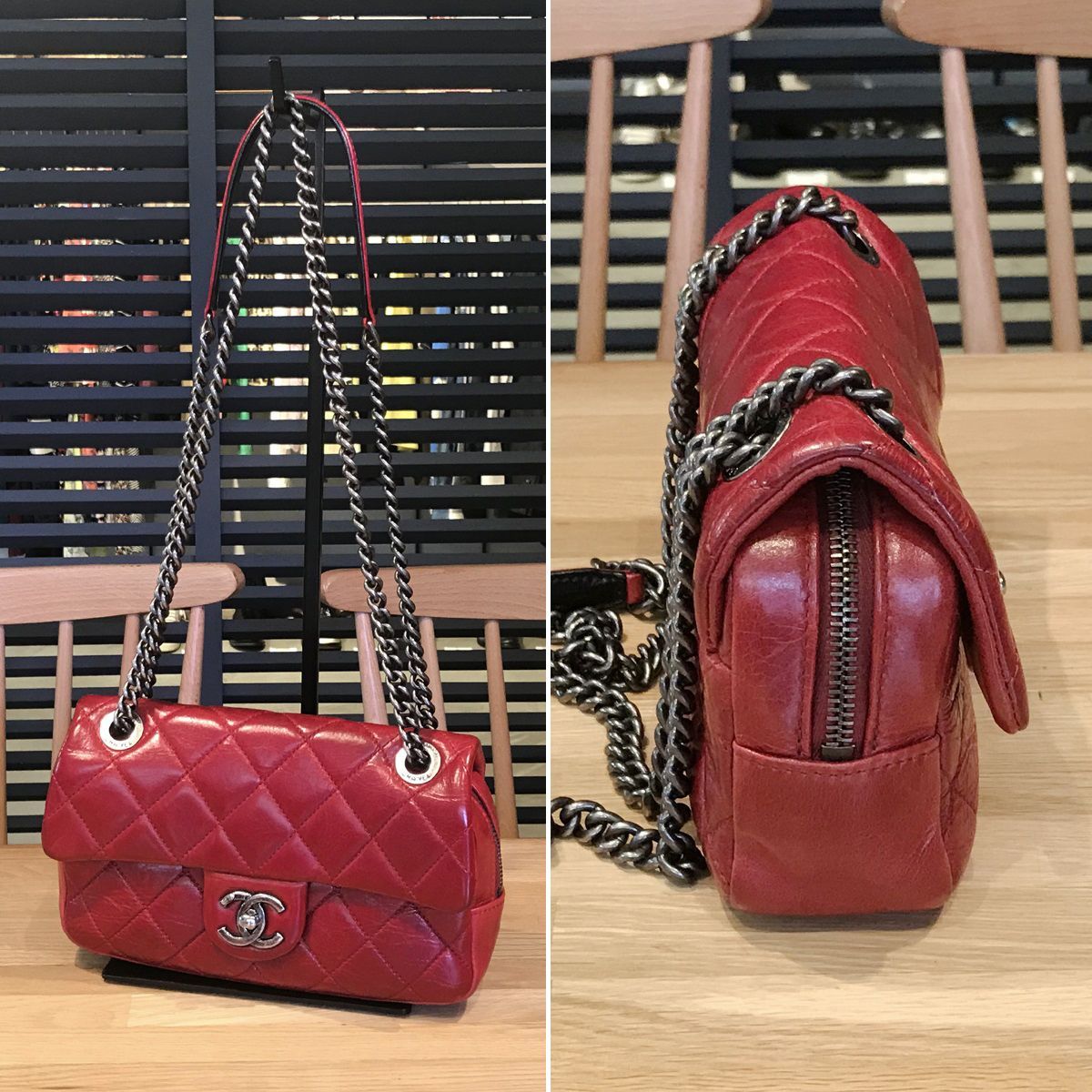 美品】シャネル マトラッセ チェーンショルダーバッグ ヴィンテージ