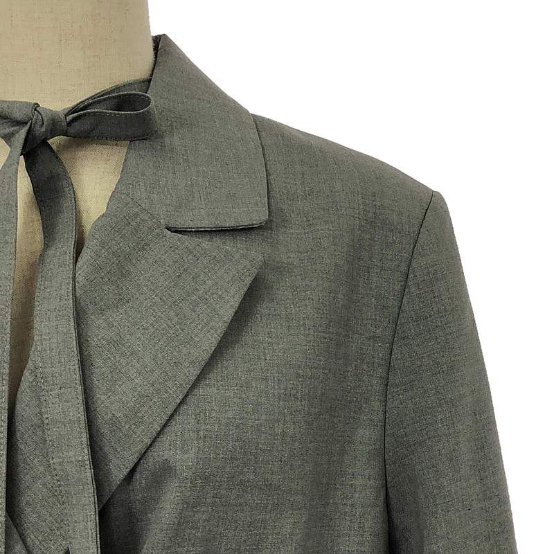 美品】 Ganni / ガニー | リボンタイ付 テーラードジャケット | 34