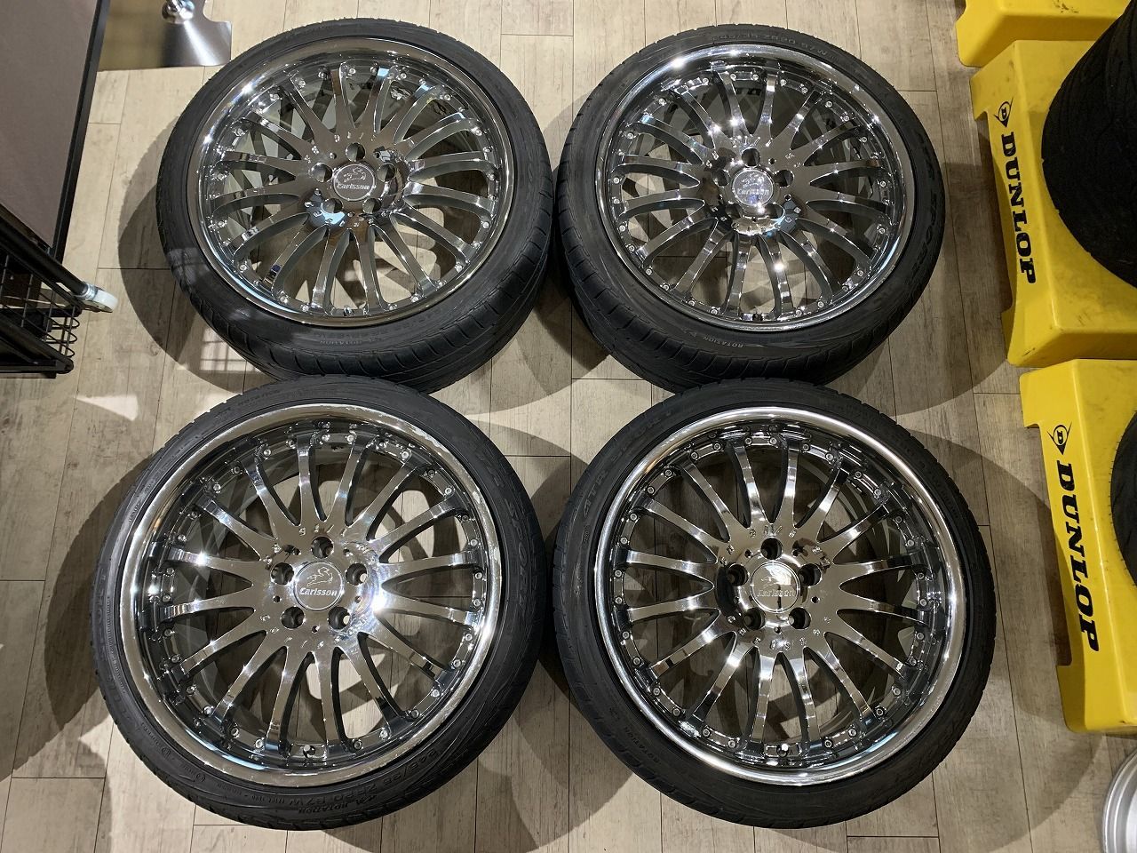 2402036】Carlsson カールソン 20インチ 8.5J 9.5J +40 PCD114.3 5H + ATR
